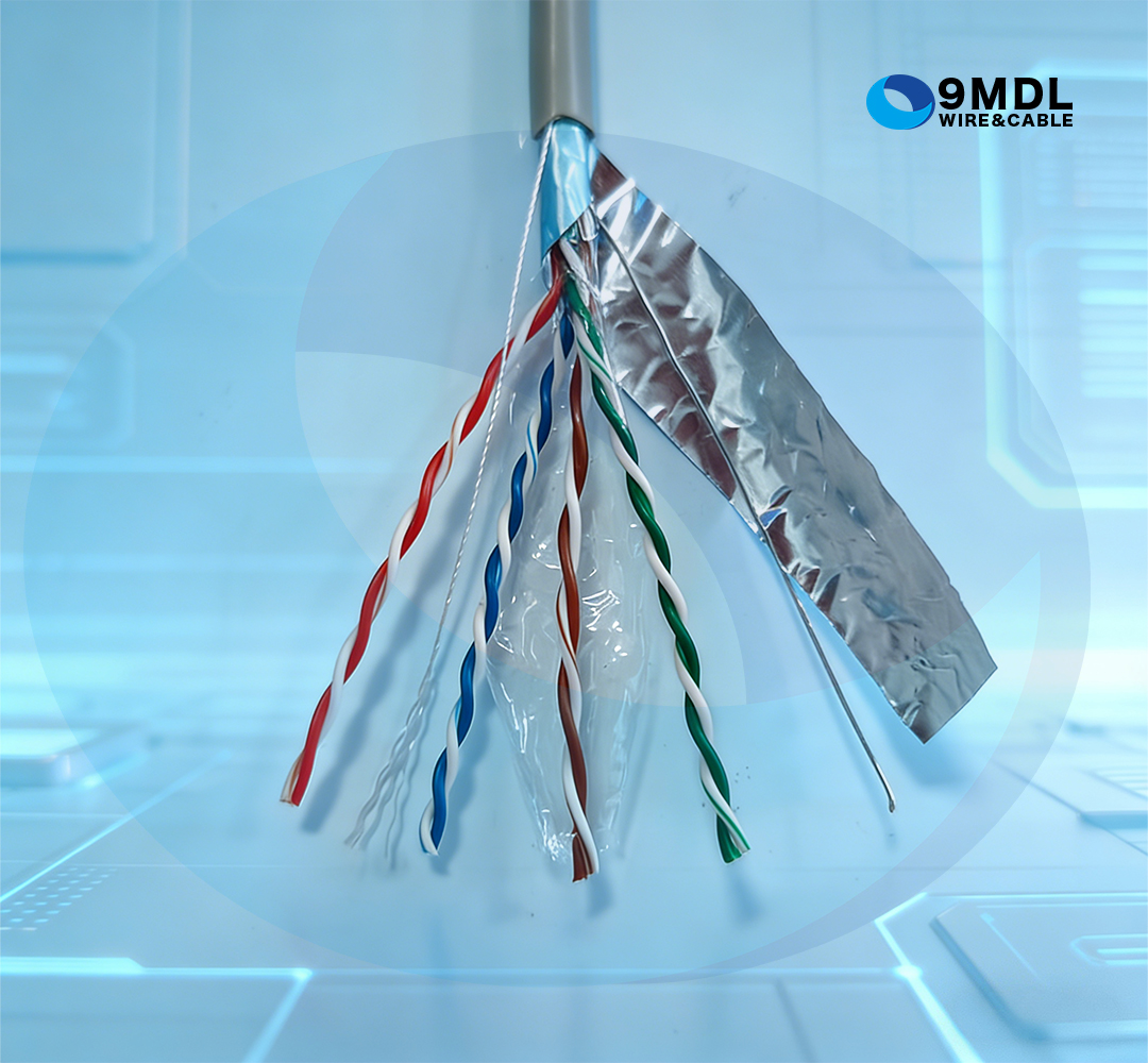 东佳信FTP CAT5E HSYVP-5E超5类屏蔽网线_东佳信FTP屏蔽CAT5E网线